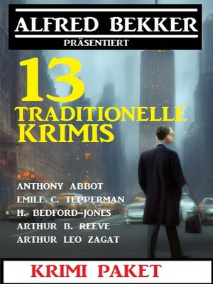 cover image of 13 Traditionelle Krimis